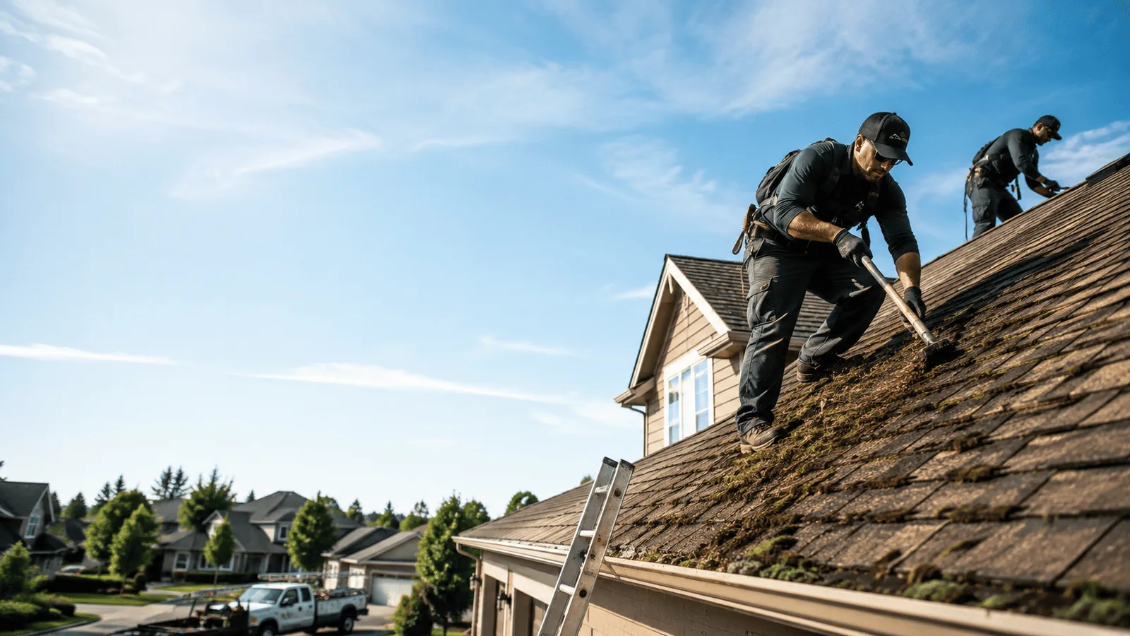 Roof Moss Removal in Garrett, KY near me